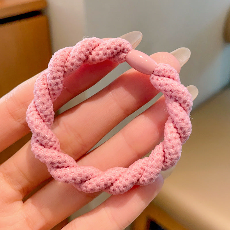 Wholesale High Elastic Hair Band Braid Rubber Band